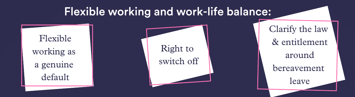 Flexible working and work life balance